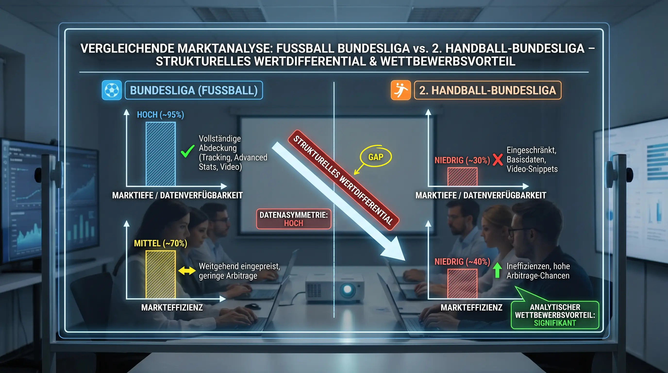 Value-Analyse 2. Handball Bundesliga Wetten – warum die zweite Liga bessere Quotenchancen für Sportwetter bietet