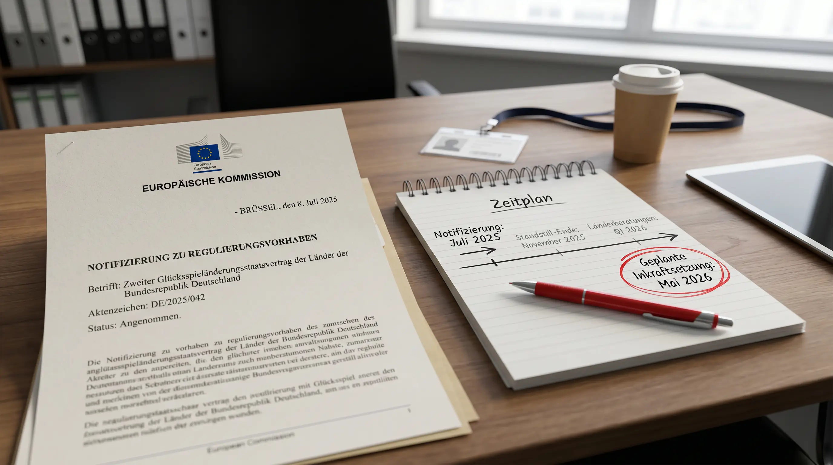 GlüÄndStV 2026 – Notifizierung bei der EU-Kommission und politischer Hintergrund der Reform
