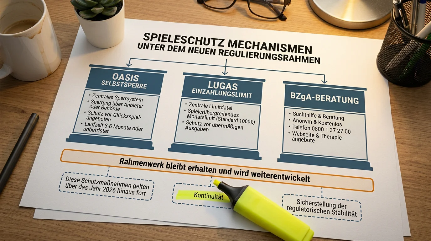 Spielerschutz-Änderungen für Handball-Wetter durch GlüÄndStV 2026 – OASIS und LUGAS bleiben erhalten