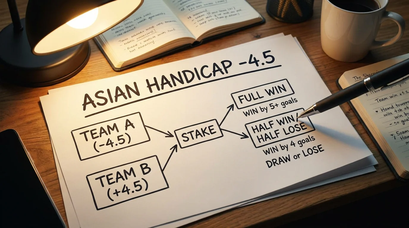 Handball Asian Handicap Format erklärt – Split Handicap und asiatisches Wettformat beim Handball