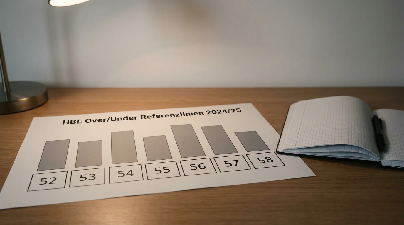 Handball Over Under HBL Torlinien – typische Over Under Wettlinien in der Handball-Bundesliga 2024 2025