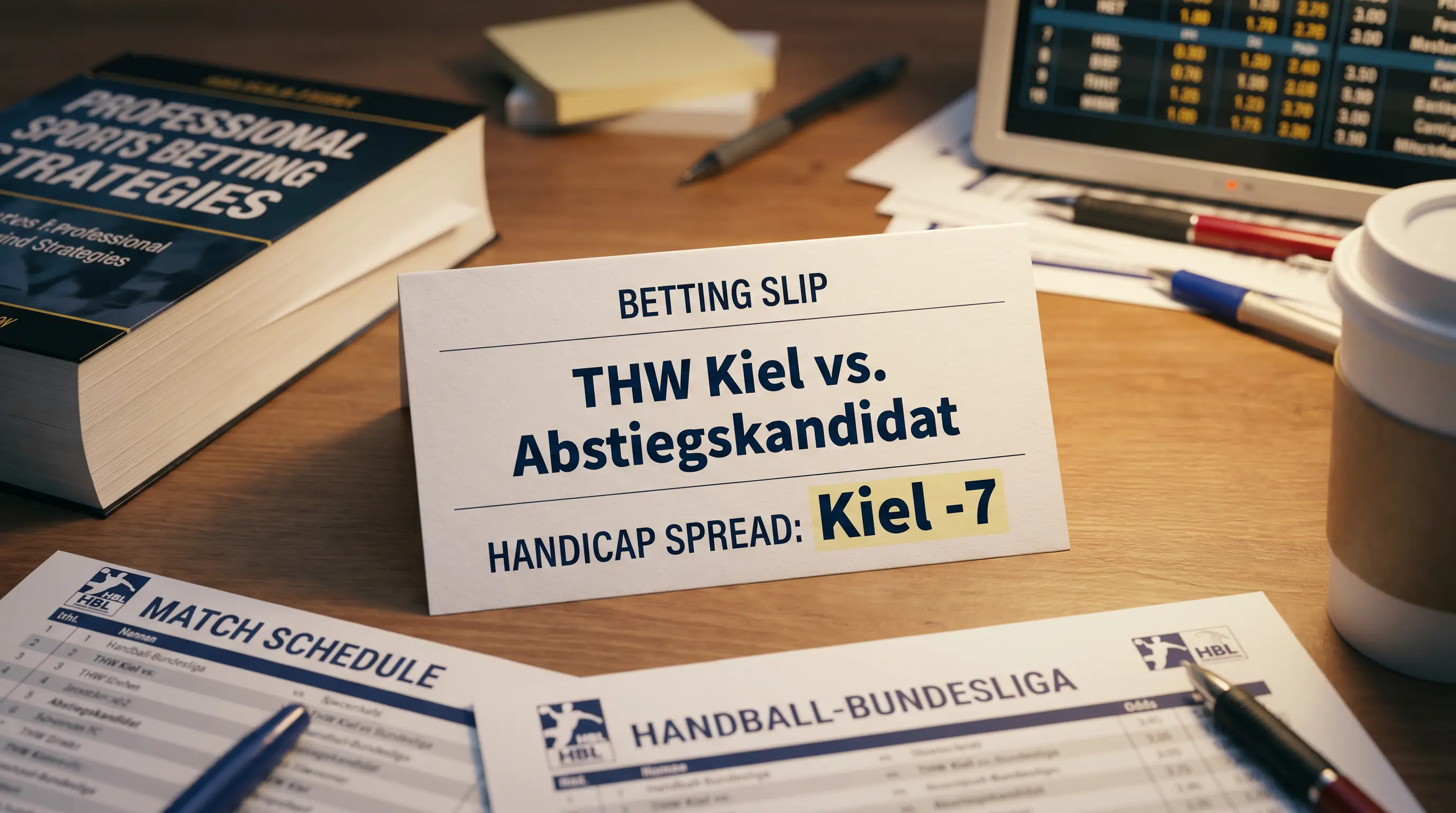 Handball europäisches Handicap HBL Beispiel – THW Kiel Handicap Wette und Quotenberechnung