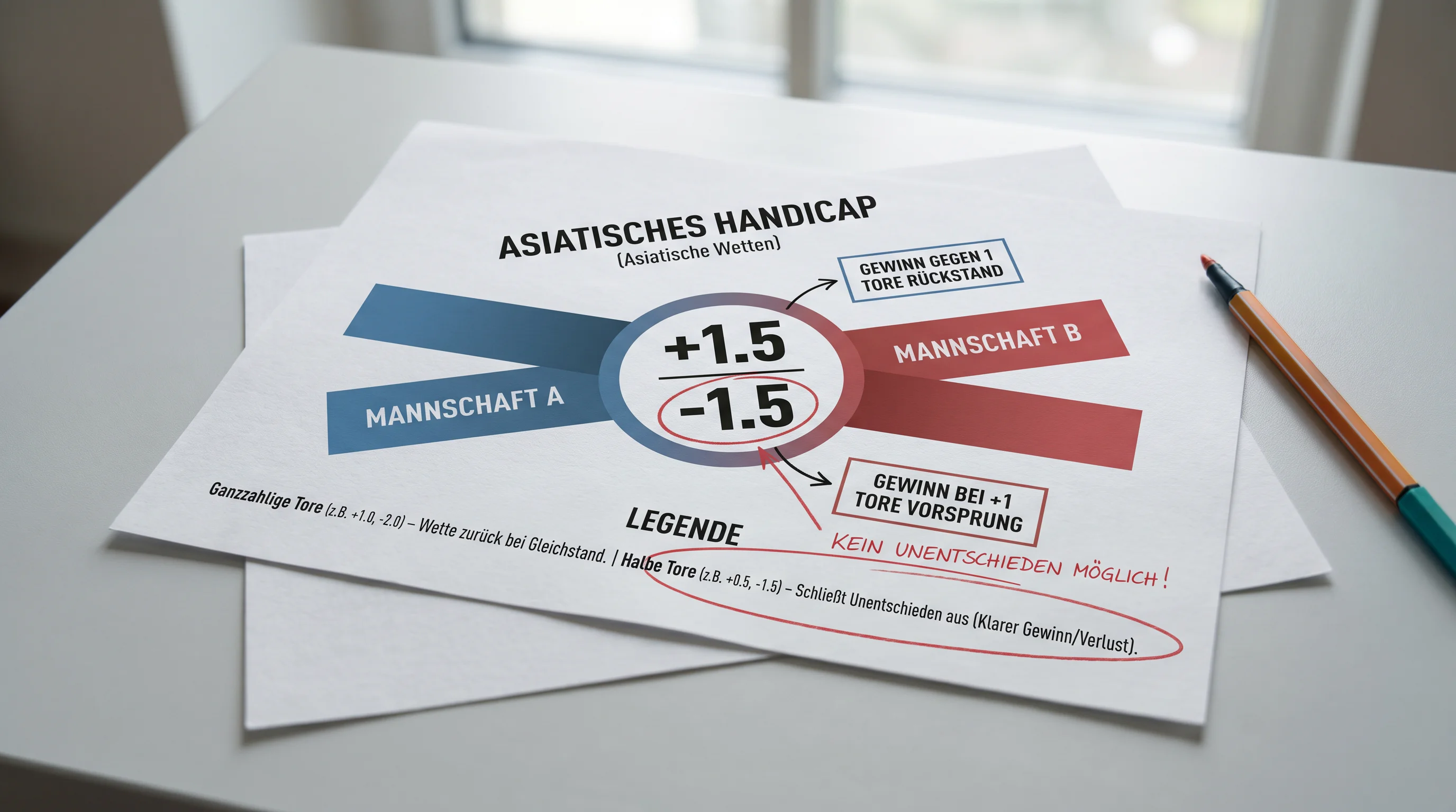 Asian Handicap beim Handball erklärt – Unterschied zu europäischem Handicap und praktische Anwendung