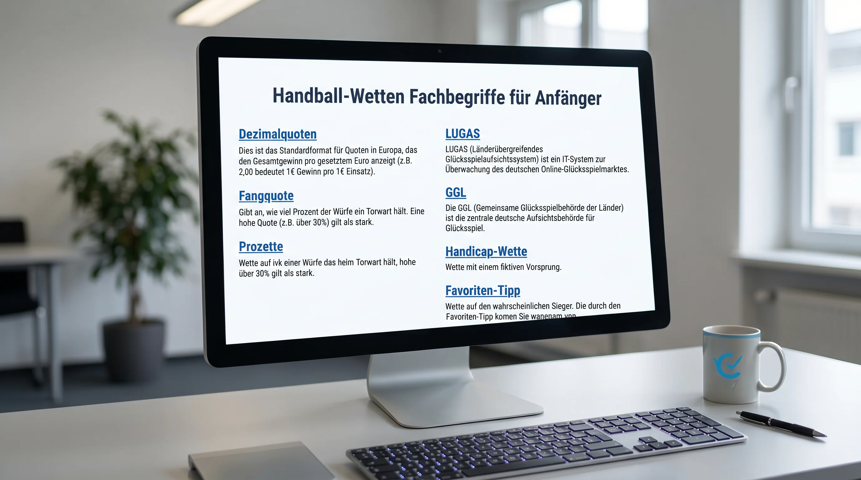 Handball-Wetten-Fachbegriffe für Einsteiger – Überblick über die wichtigsten Sportwetten-Termini
