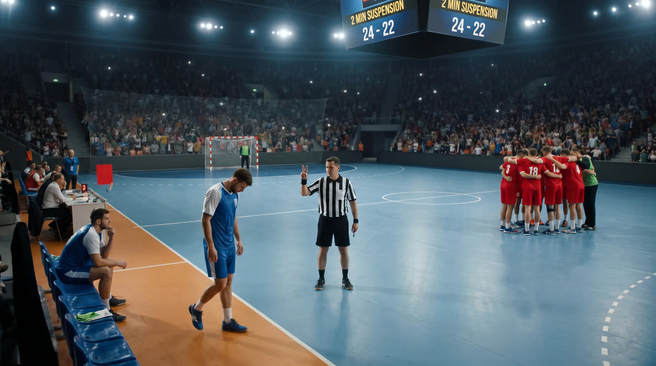 Handball WM Zeitstrafen Statistik 2025 – 6,27 Strafen je Spiel und Live-Wett-Chancen für Sportwetter