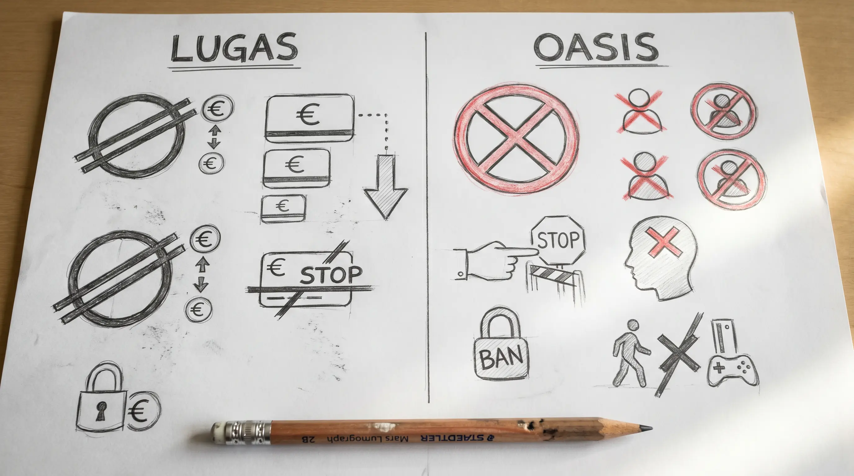 Vergleich LUGAS und OASIS Spielerschutzsysteme bei deutschen Sportwetten-Anbietern